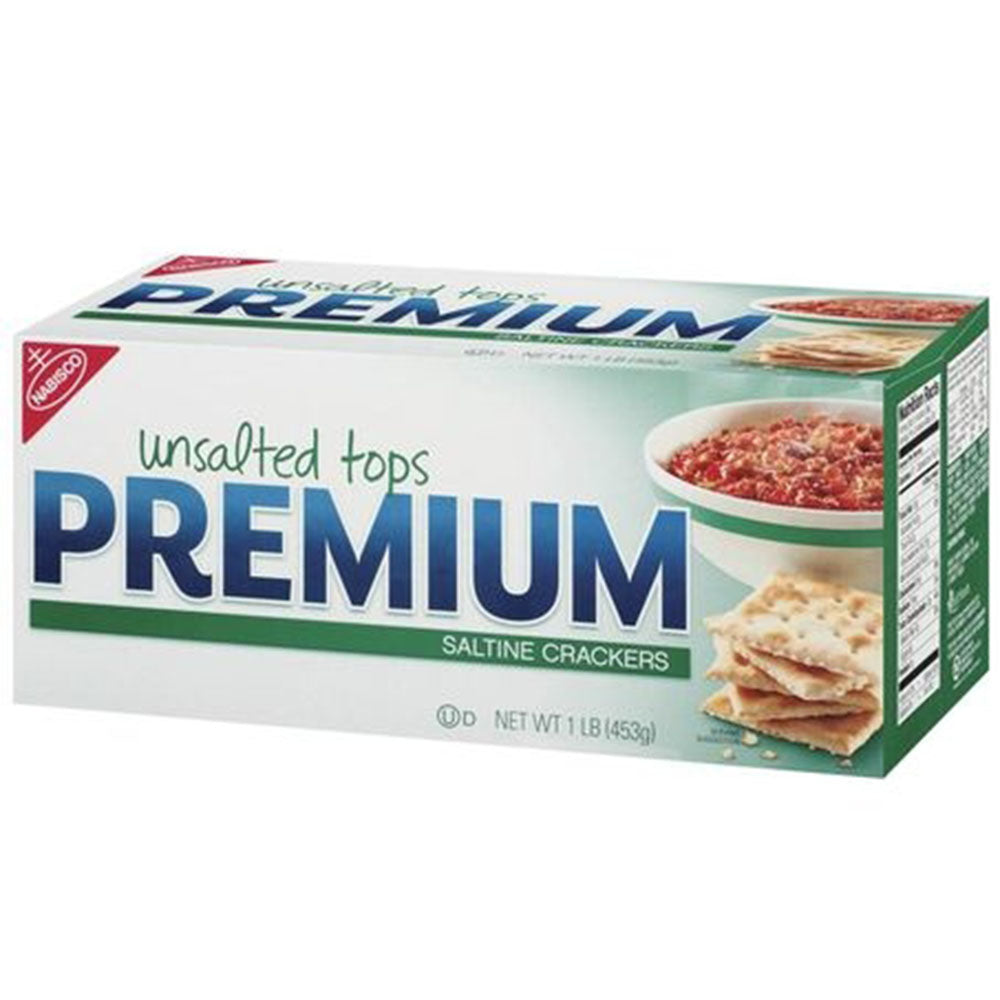 Nabisco Premium Unsalted Tops Saltine Crackers (1.0 LB)