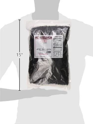 Welpac Hijiki Dried Seaweed – 16 oz (1 lb) Bag of Japanese Edible Seaweed