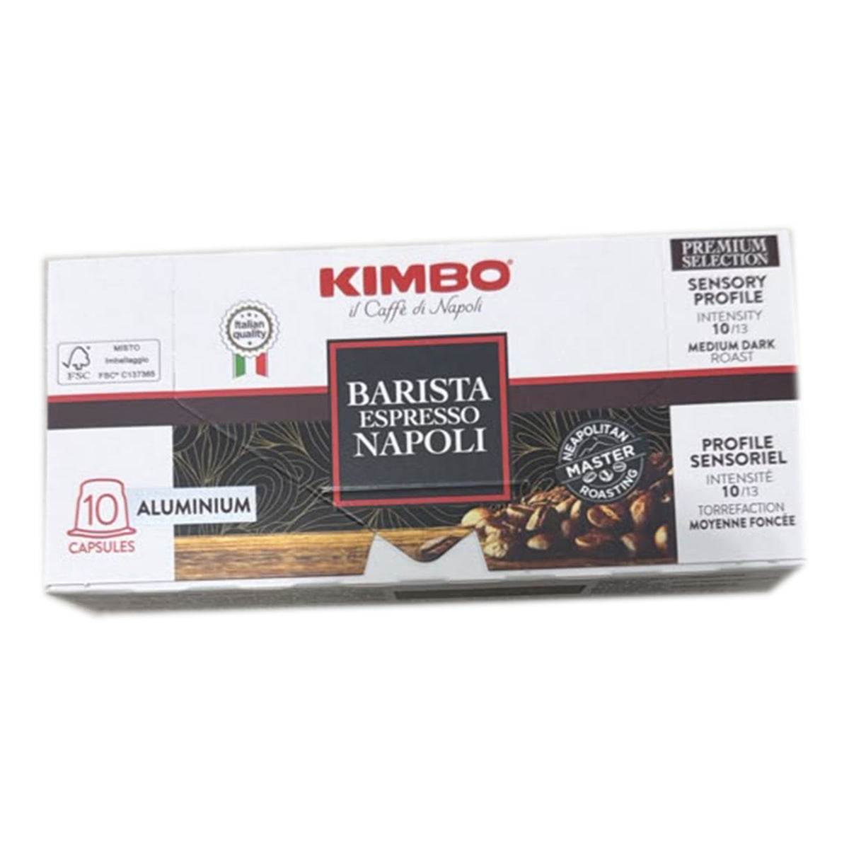 Kimbo Napoli Nespresso Compatible Capsules (10 ct)
