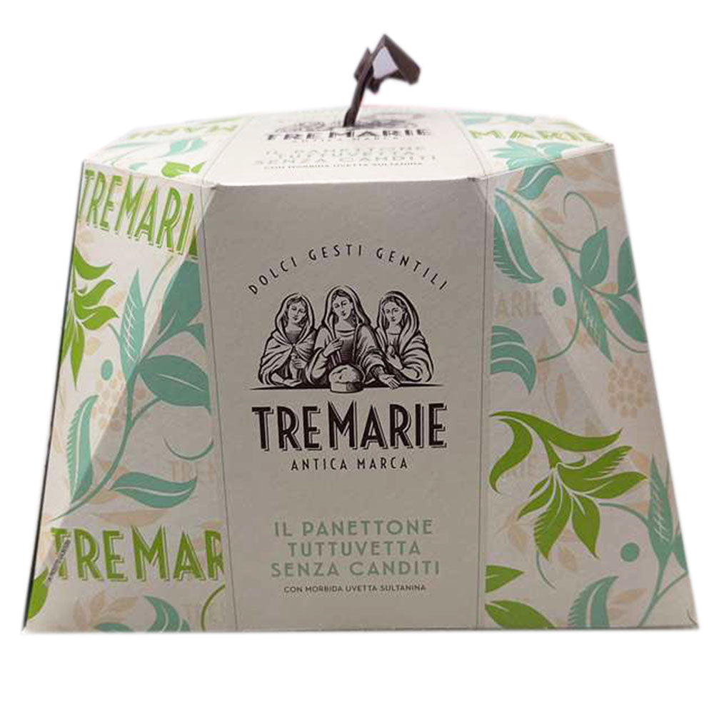Tre Marie Panettone Senza Canditi - Italian Sweet Bread 2.2 lbs