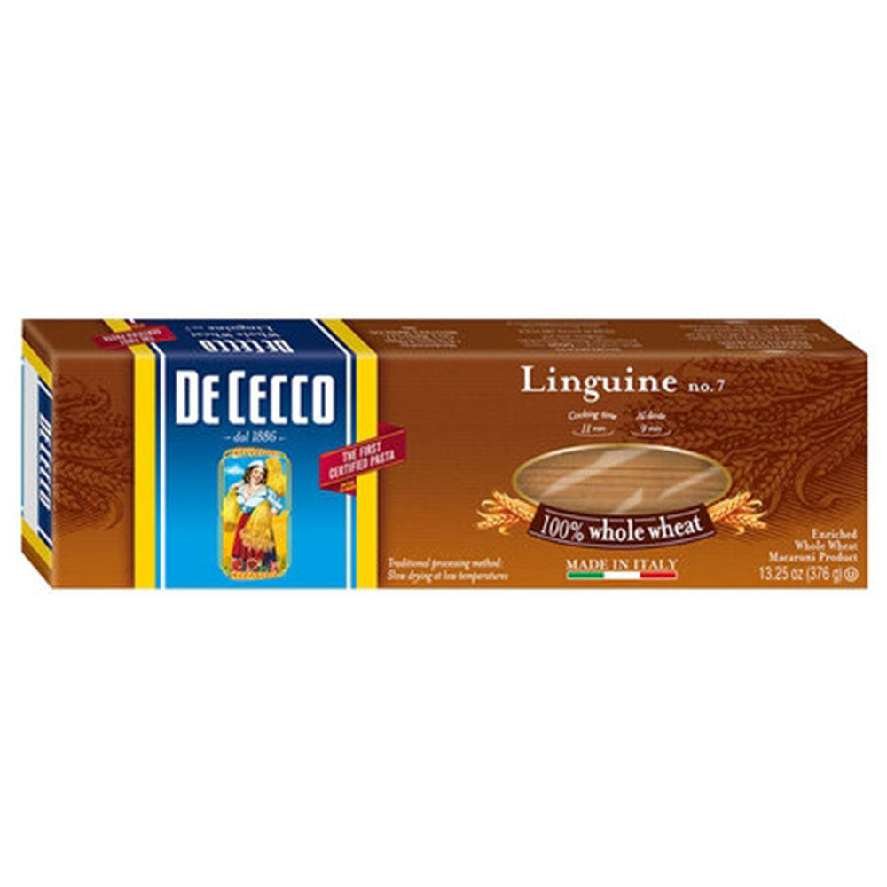 De Cecco 100% Whole Wheat Linguine No. 7 (13.25 oz)