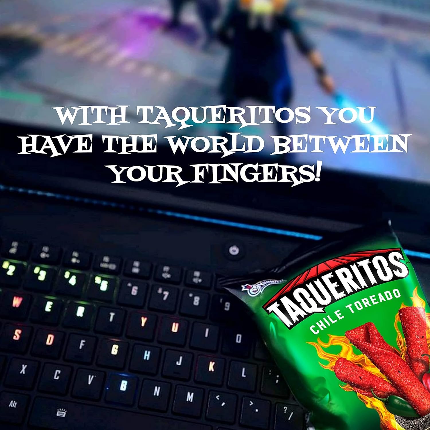 Taqueritos Tortilla Chips – Chile Toreado Flavor, 8 oz
