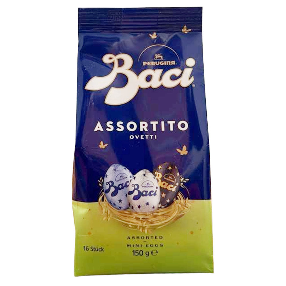 Perugina Baci Assorted Mini Easter Eggs – Hazelnut Chocolate (5.2 oz)