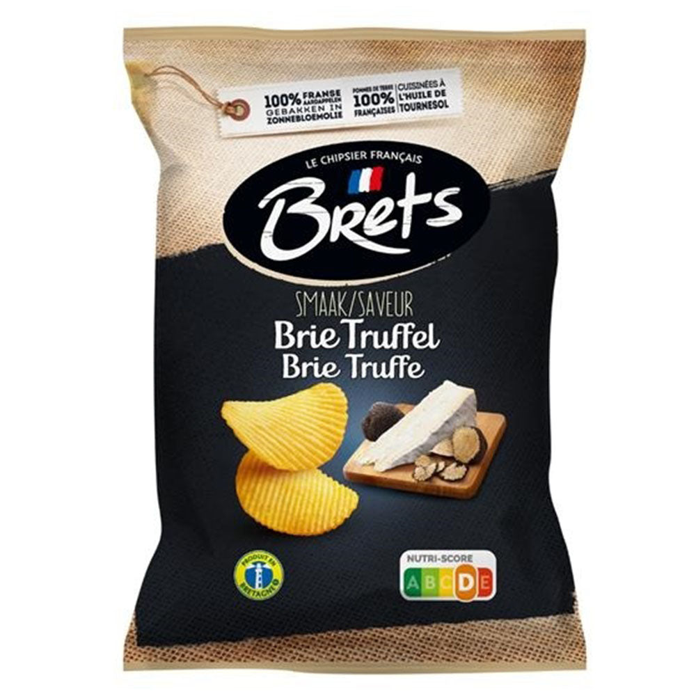 Brets Potato Chips – Brie & Truffle Flavor, 4.4 oz