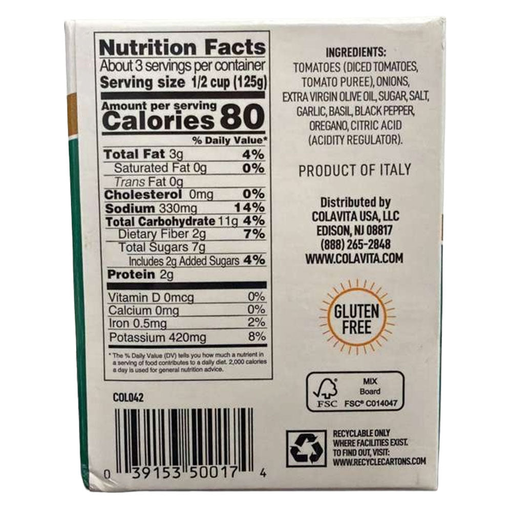 Colavita Marinara Sauce (13.26 oz)