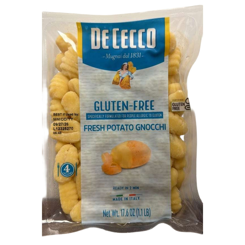 De Cecco Gluten Free Potato Gnocchi (1.1 LB / 17.6 oz)