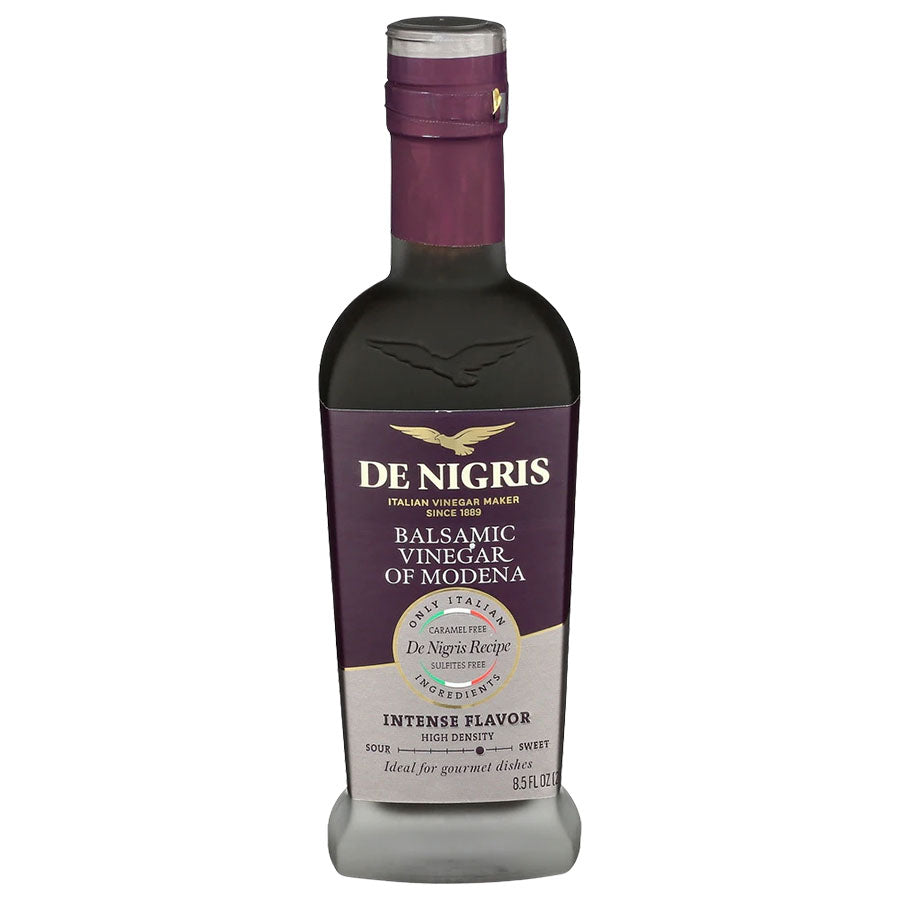De Nigris Platinum Balsamic Vinegar of Modena – 8.45 oz Bottle