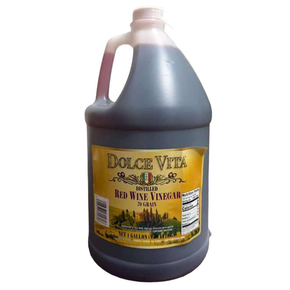 Dolce Vita Red Wine Vinegar 7% (1 GAL)