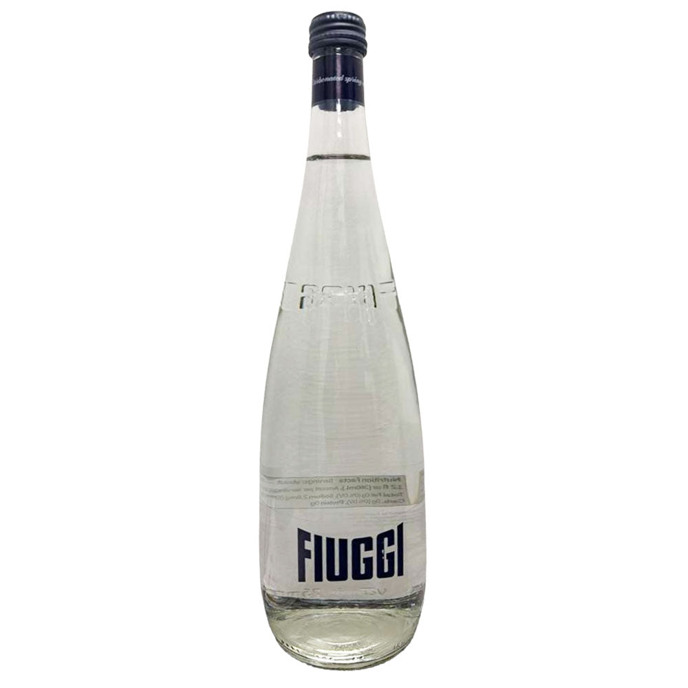 Fiuggi Carbonated Spring Water 33.8 fl oz, Glass Bottles (6-pack)