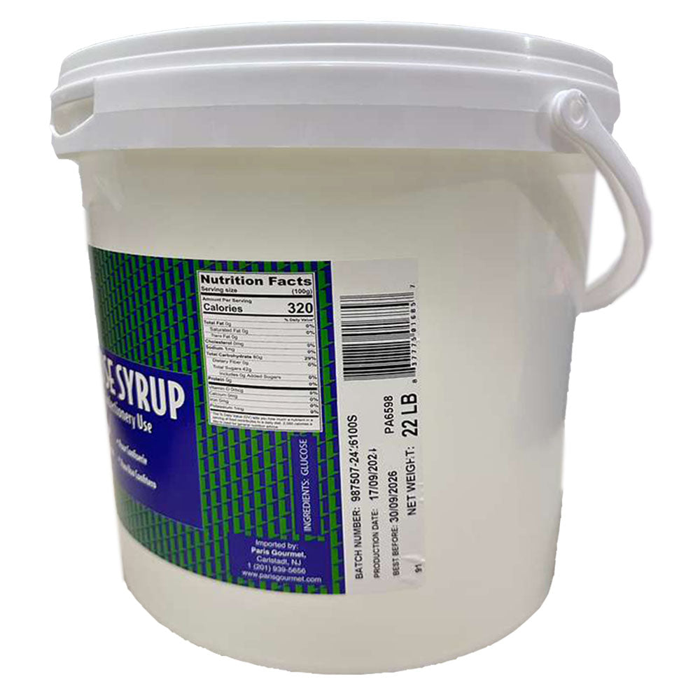 Pastry1 Pure Glucose Syrup - 22 lb Bulk Pail for Confectionery Use