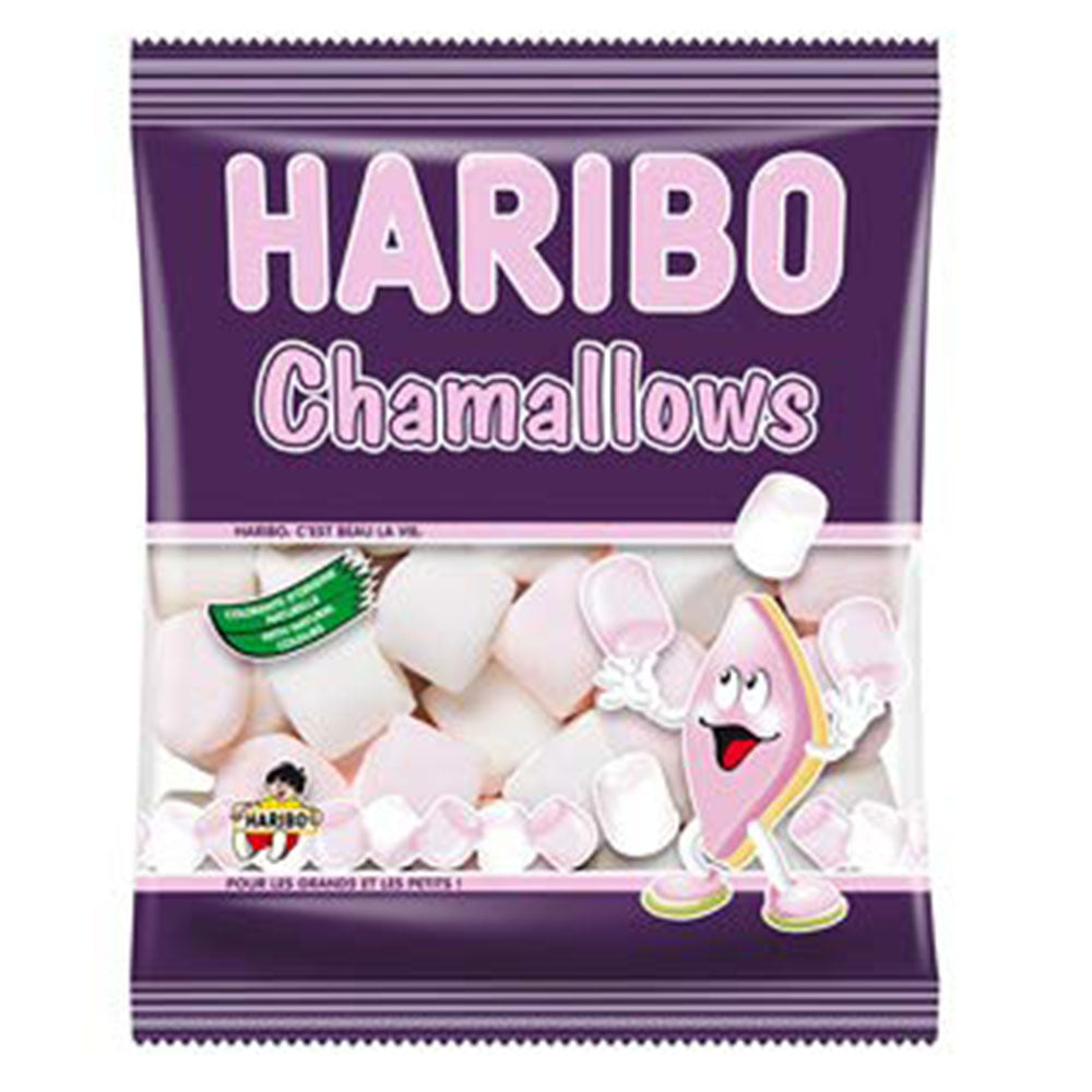 Haribo Chamallows – Pink & White Marshmallows, 3.5 oz Bag