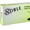 Noble Gloves Powder-Free Disposable Vinyl Gloves for Foodservice Large (Box of 100)