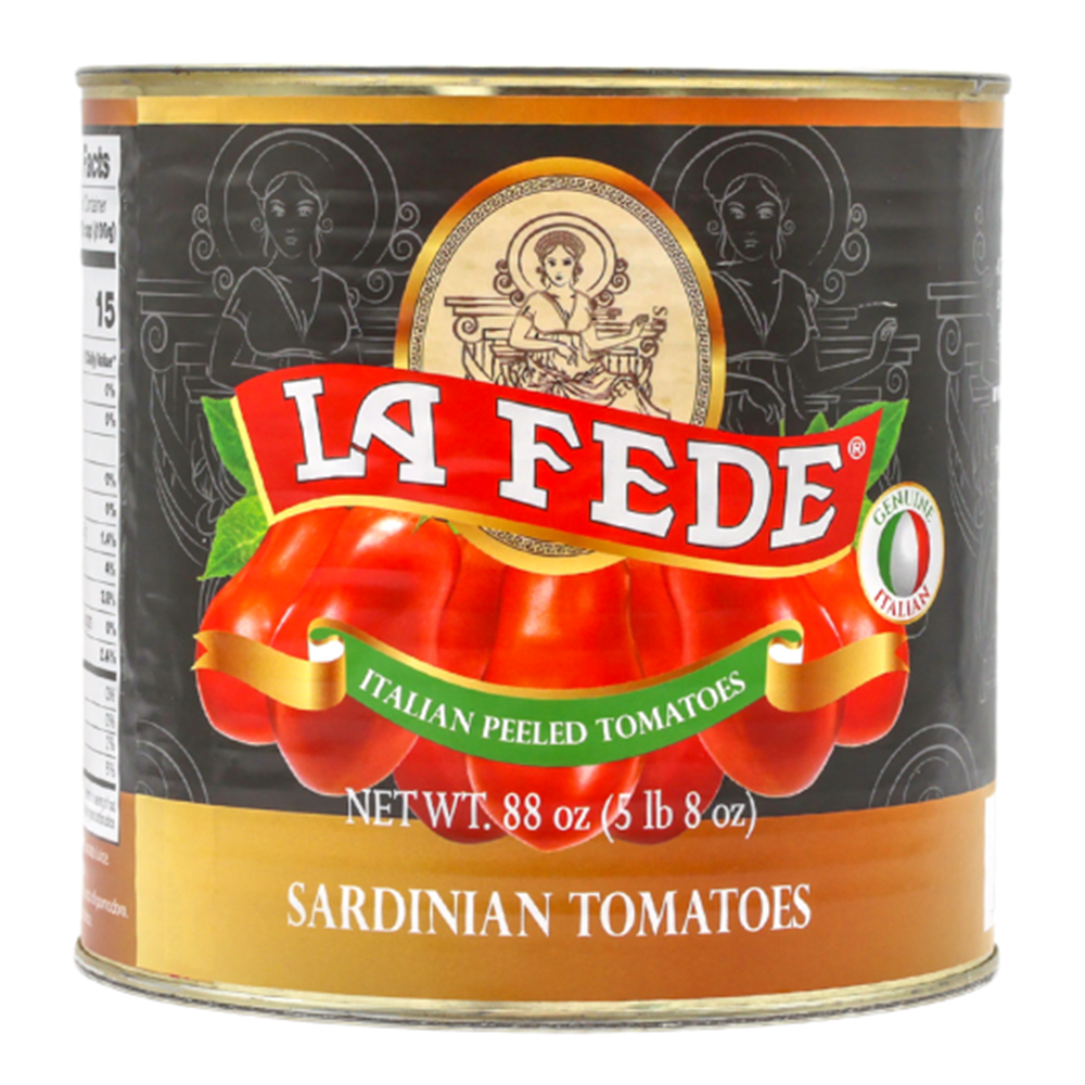 La Fede Whole Peeled Sardinian Tomatoes – 6.6 lb Can