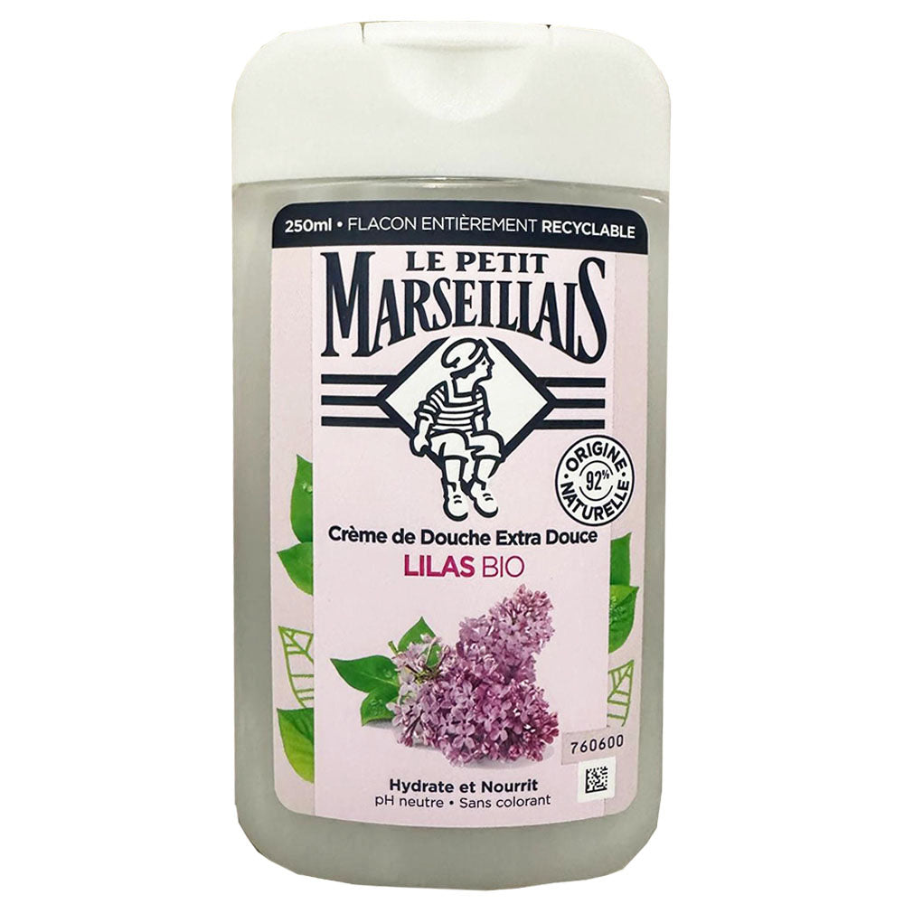 Le Petit Marseillais Lilac Bio Shower Gel - Gentle French Body Wash 8.5 fl oz