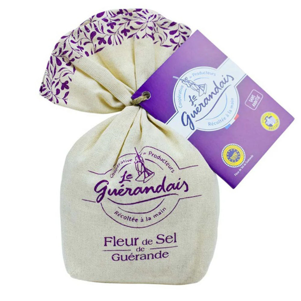 Le Guerandais Fleur de Sel de Guerande Sea Salt (4.4 oz)