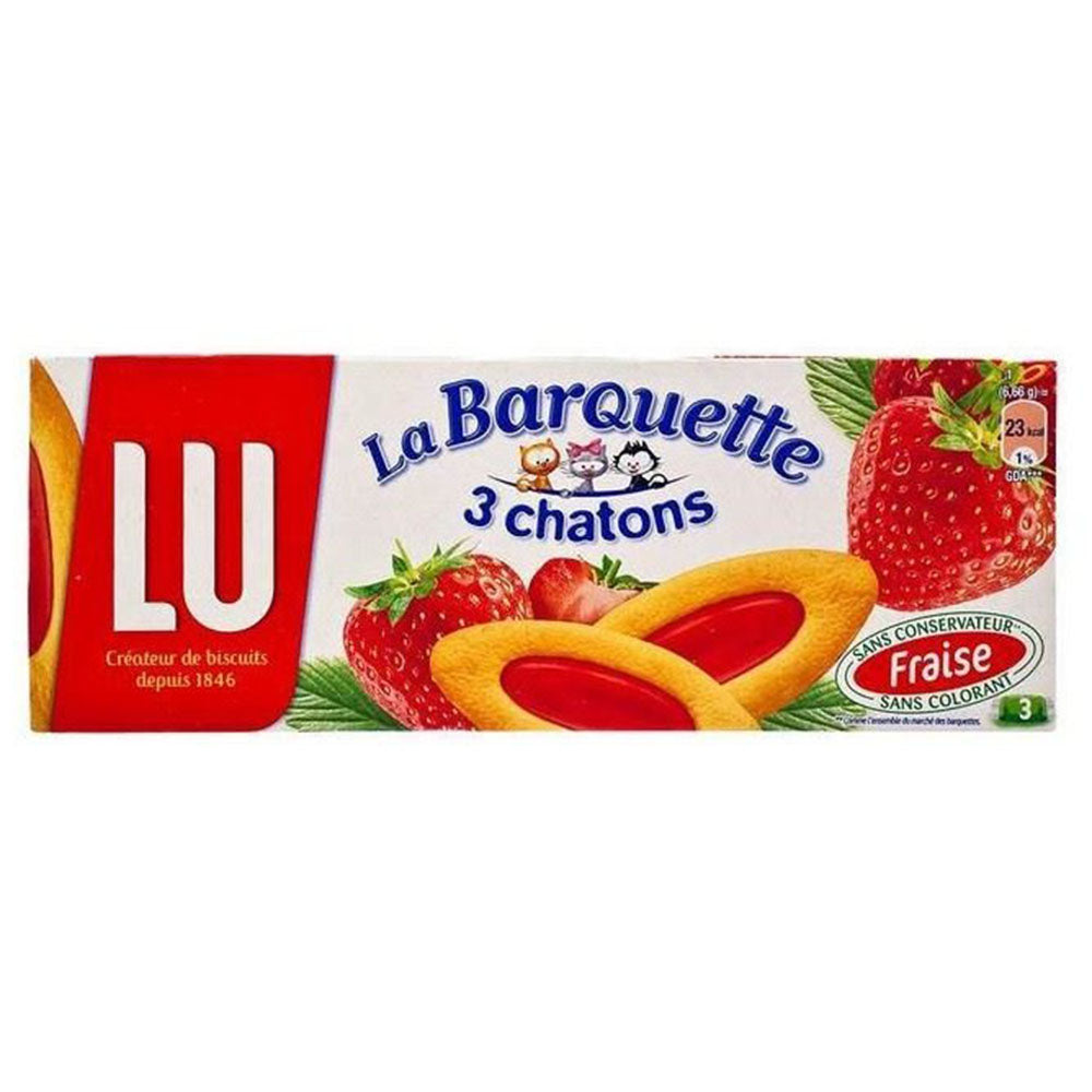 Lu Strawberry Jam Filled Biscuits 4.2 oz