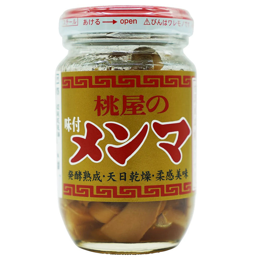 Momoya Seasoned Bamboo Shoots – Japanese Menma (3.52 oz / 100g)