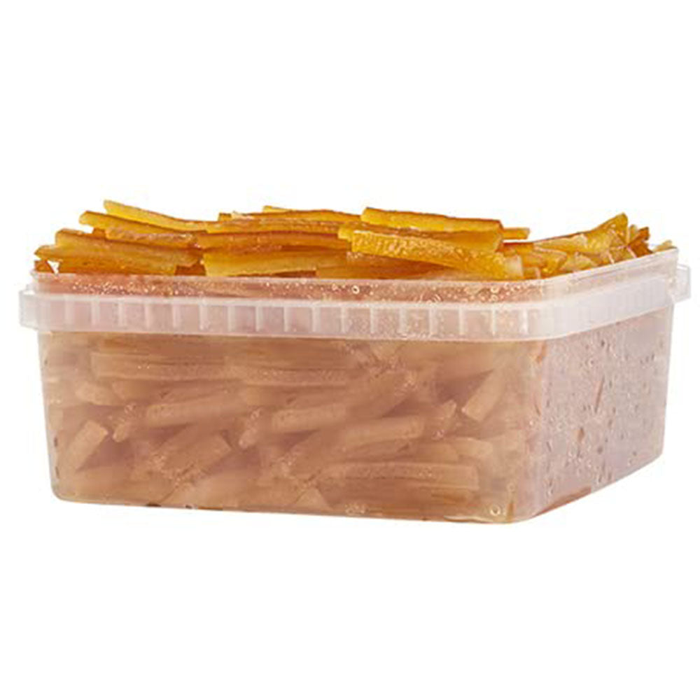 Amifruit Candied Orange Peel Strips - 2.2 lb (Kosher, Gluten-Free)