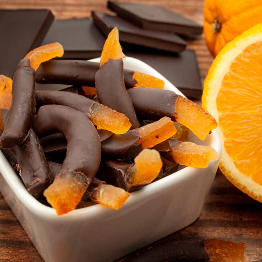 Amifruit Candied Orange Peel Strips - 2.2 lb (Kosher, Gluten-Free)