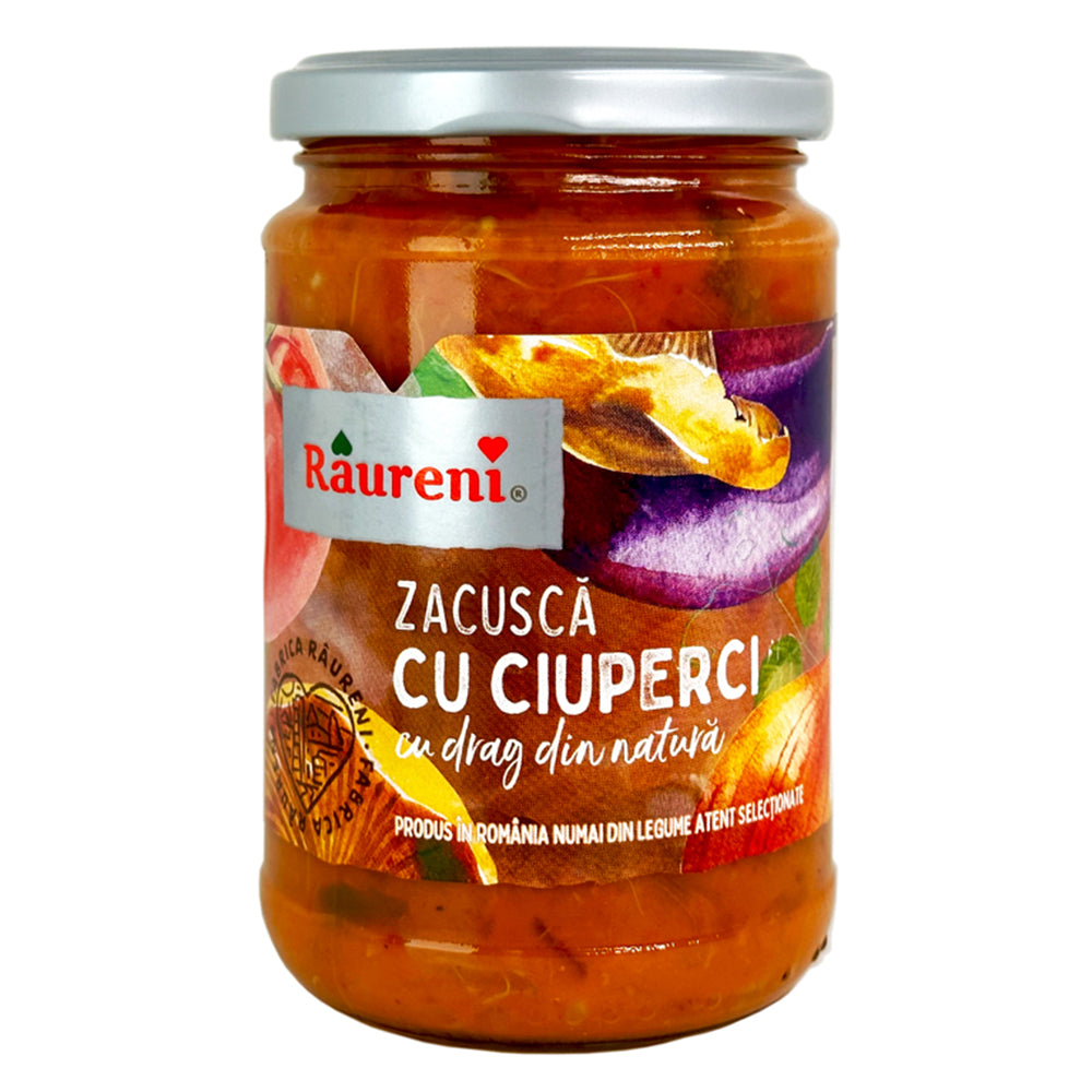Raureni Vegetable Spread with Mushrooms 10.5 oz