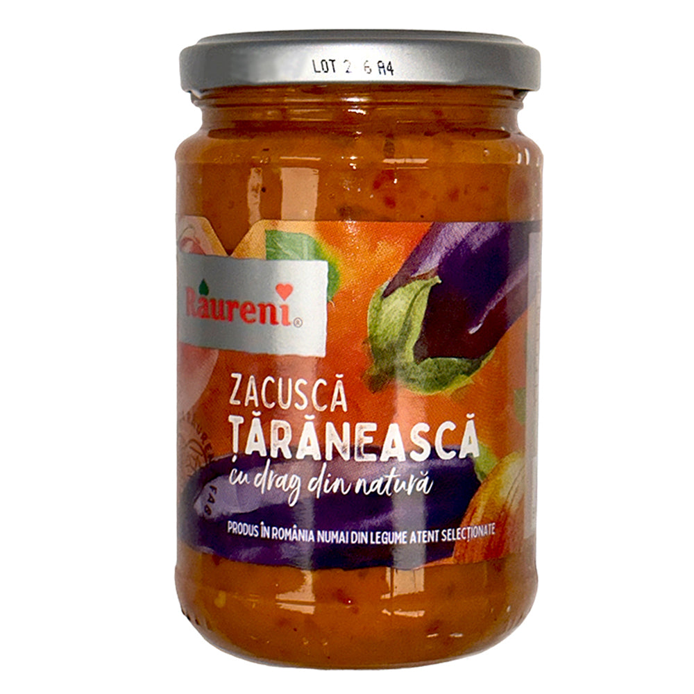 Raureni Traditional Romanian Rustic Vegetable Spread 10.5 oz