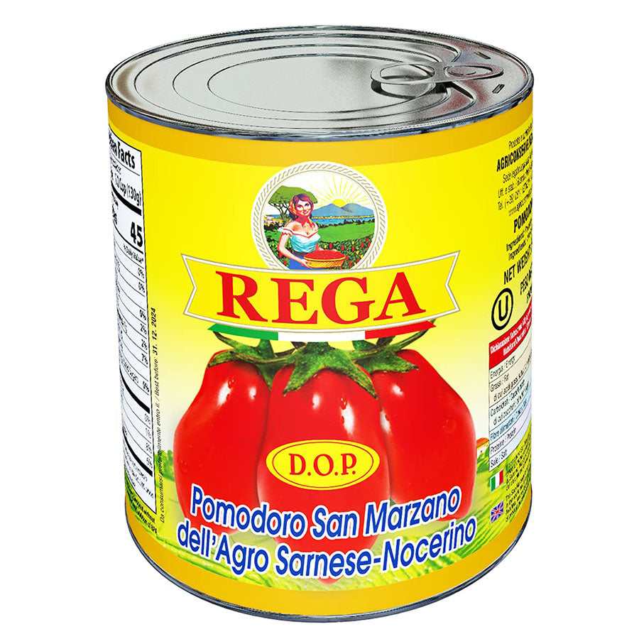 Rega San Marzano DOP Peeled Tomatoes – 28 oz Can