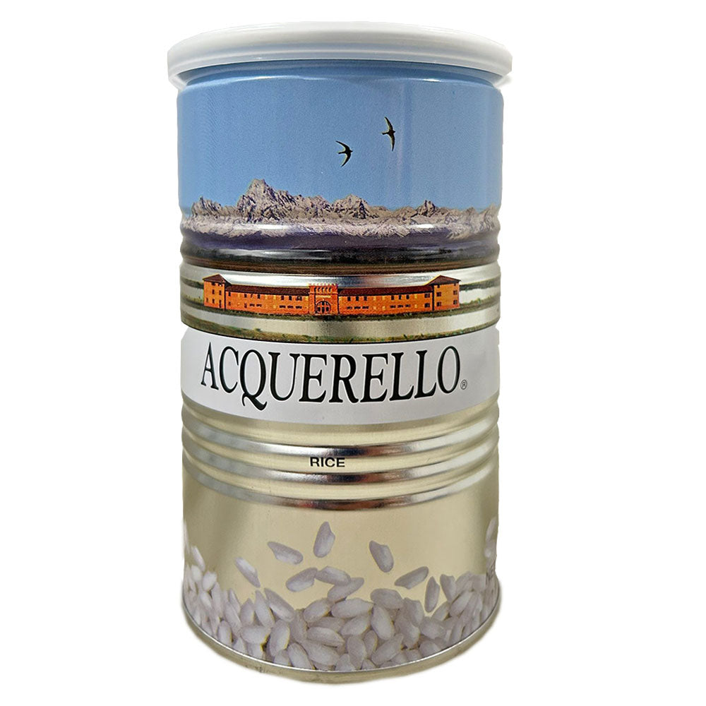 Acquerello Aged Carnaroli Rice – 17.6 oz Tin (Product of Italy)