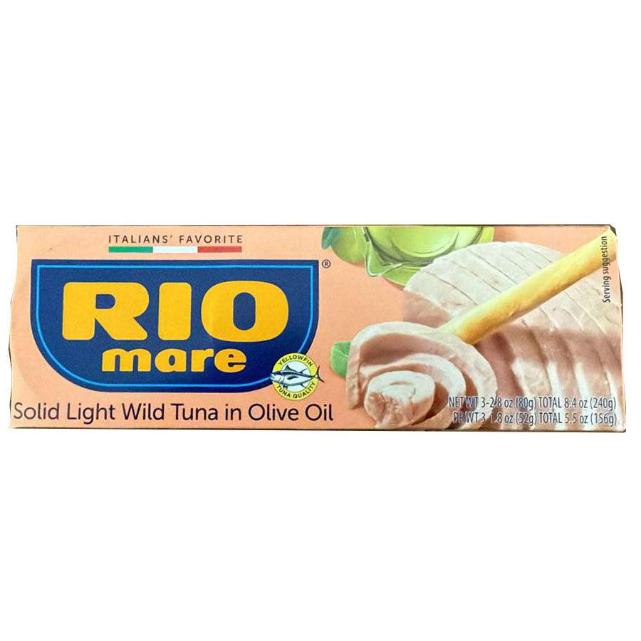 Rio Mare Italian Tuna in Olive Oil – 2.82 oz (3 Can)