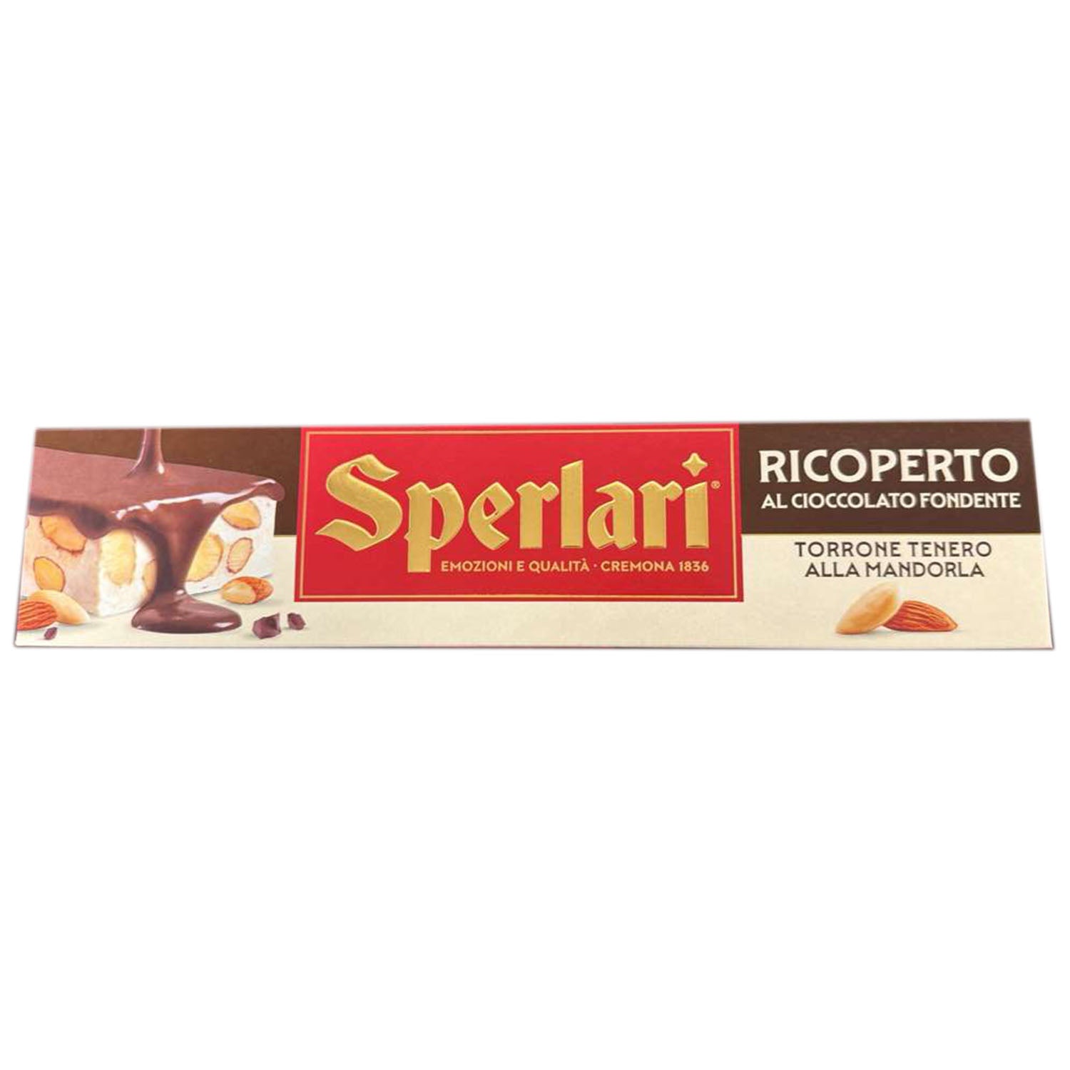Sperlari Ricoperto Dark Chocolate Coated Soft Almond Nougat 7.05 oz