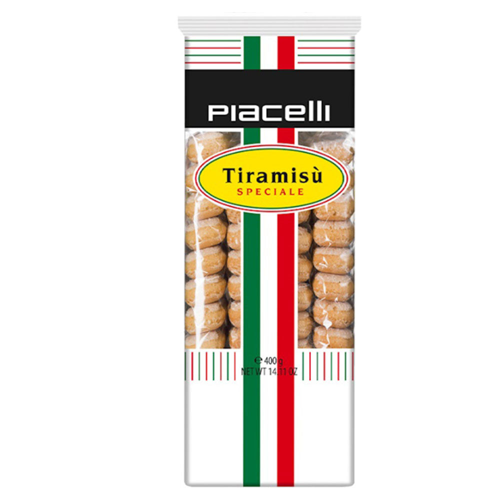 PIACELLI Lady Fingers (Savoiardi) - Authentic Italian Tiramisu Biscuits (14.11 oz)