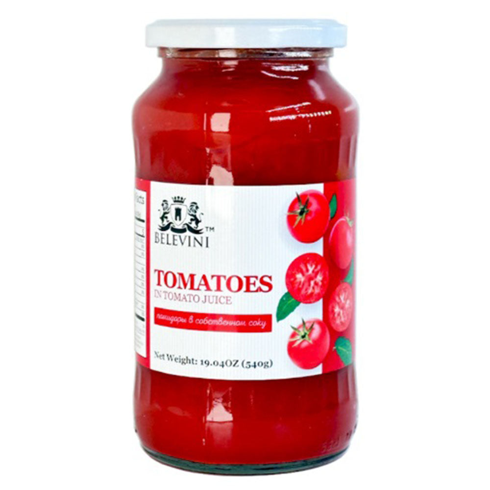 Belevini Whole Tomatoes in Tomato Juice 19 oz