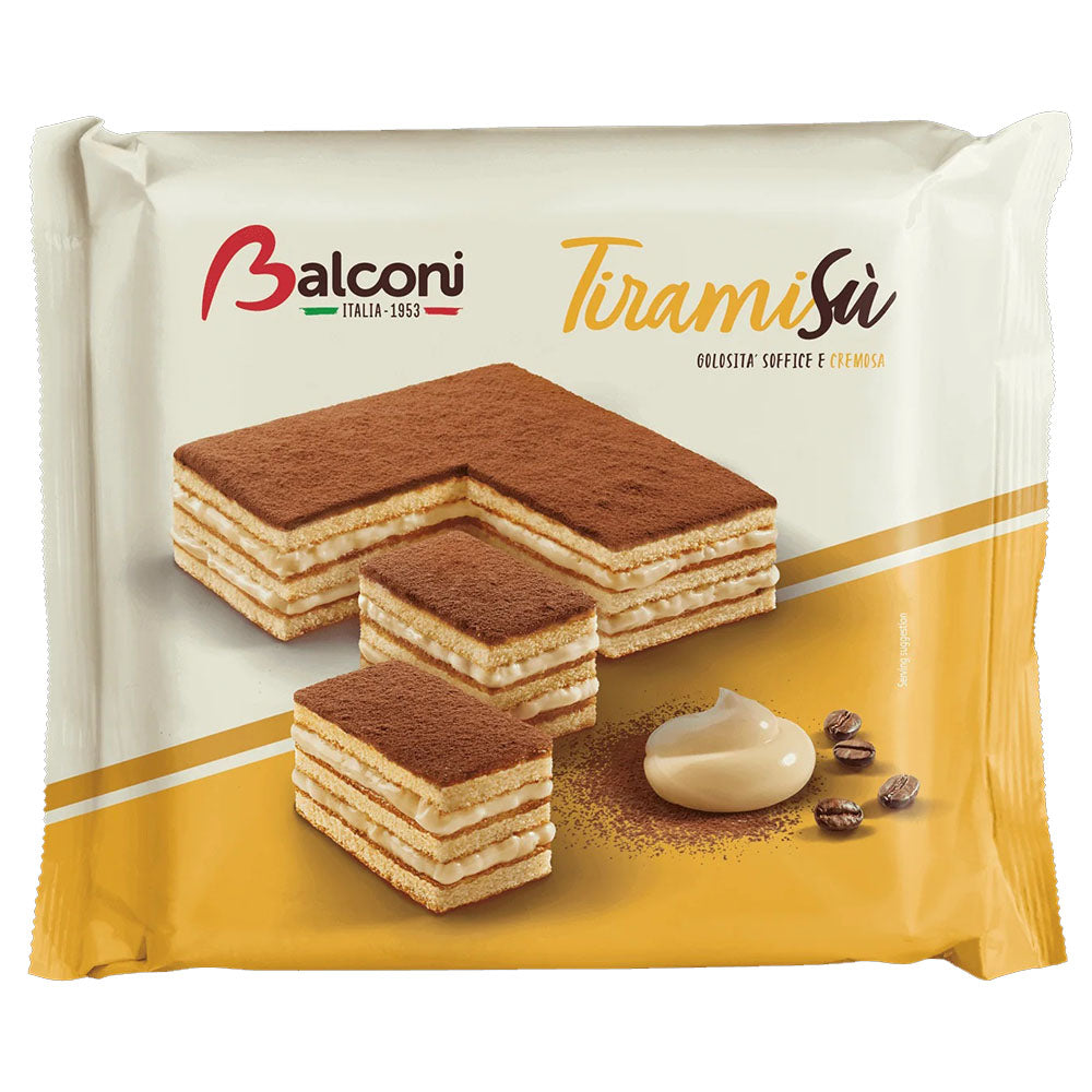 Balconi Tiramisu Torta Cake - Authentic Italian Dessert 14.1 oz