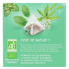 Elephant Herbal Tea Bags Organic Flavored Tea with Verbena Mint Infusion 20 Sachets