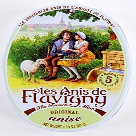 Les Anis de Flavigny – French Anise Hard Candy Tin, 1.75 oz (50g)