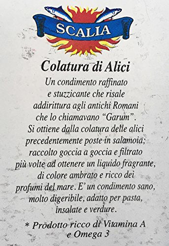 Scalia Colatura di Alici – Italian Anchovy Sauce 100 ml
