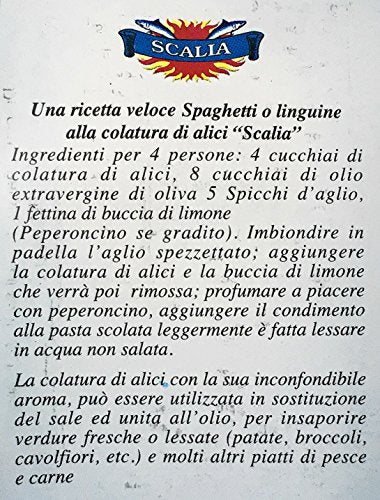 Scalia Colatura di Alici – Italian Anchovy Sauce 100 ml