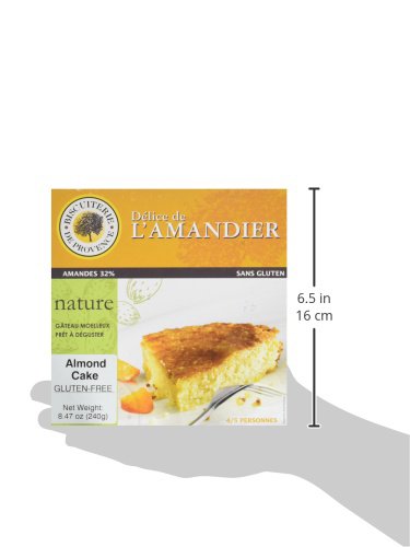 Biscuiterie de Provence Almond Cake – Gluten-Free French Flourless Cake, 240g