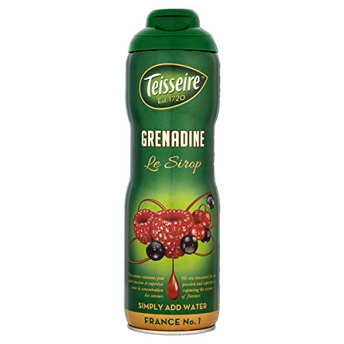 Teisseire Grenadine Syrup – French Drink Concentrate, 750ml