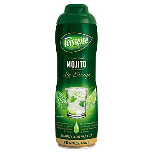 Teisseire Mojito Syrup – French Cocktail & Drink Mixer, 600ml